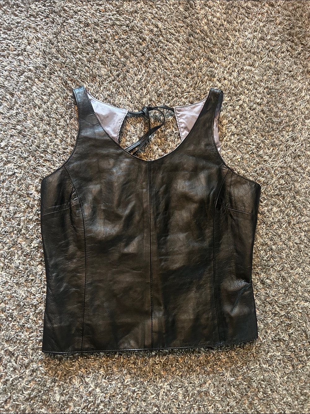 Wilson's Leather Women's 100% leather Top Medium